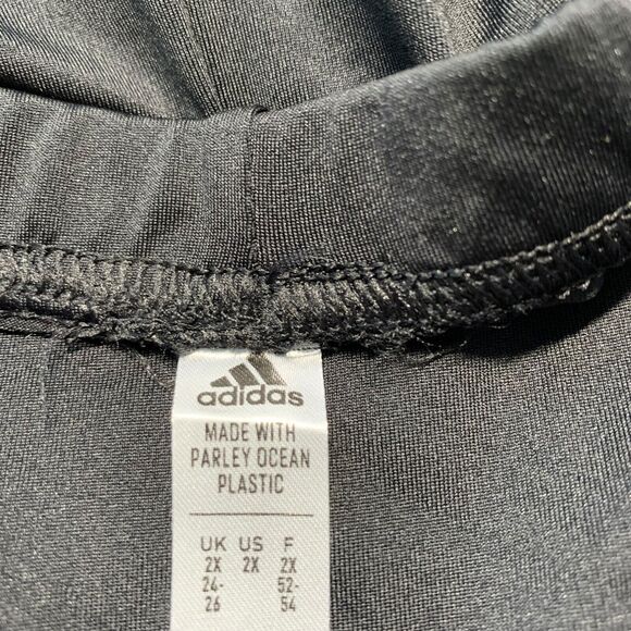 Adidas Shorts Running Workout Stretch Yoga Gym Training Athletic Black 2X - Picture 2 of 6